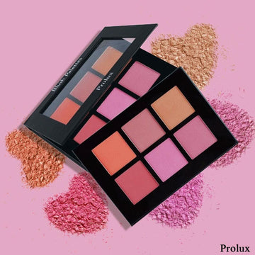 Efon International Corp. - Palette de Blush Hautement Pigmentée et Modulable Prolux 6 Teintes by Efon International Corp.
