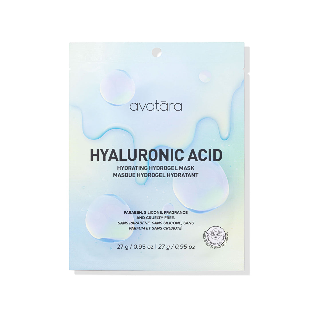 Avatara - Masque hydrogel hydratant à l'acide hyaluronique by Avatara