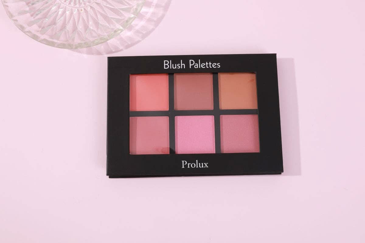 Efon International Corp. - Palette de Blush Hautement Pigmentée et Modulable Prolux 6 Teintes by Efon International Corp.