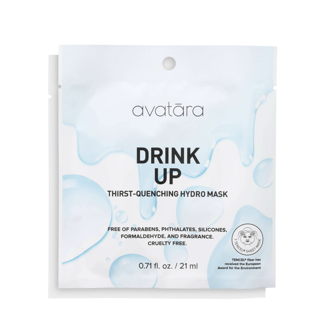 Avatara - Masque hydratant en tissu Drink Up Single by Avatara