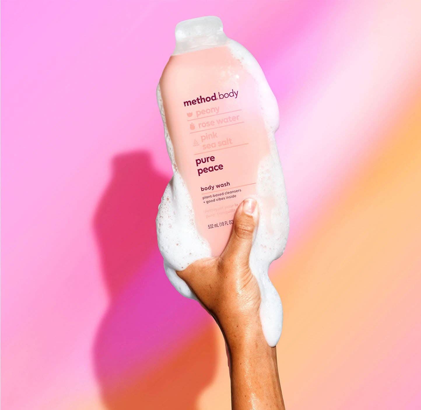 Method Gel Douche - Pure Peace Pivoine Rose Biodégradable by First Choice Buying